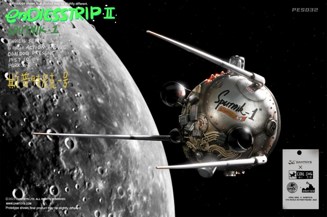 Endless Journey 2-Sputnik One Spaceship Set/Zombie Astronaut