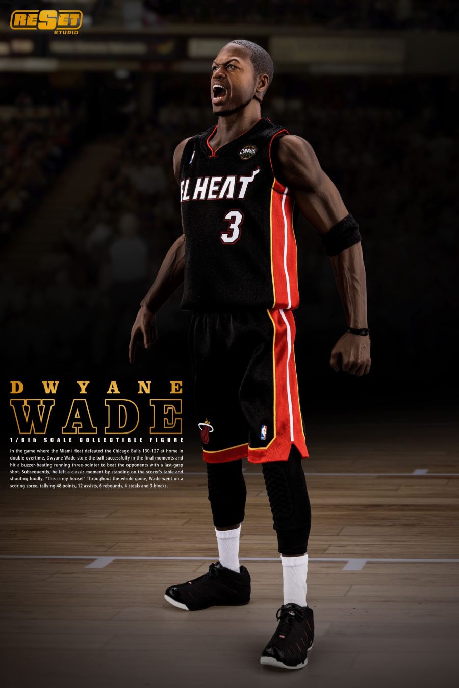 NBA Moments Series Miami Heat Dwyane Wade 1/6