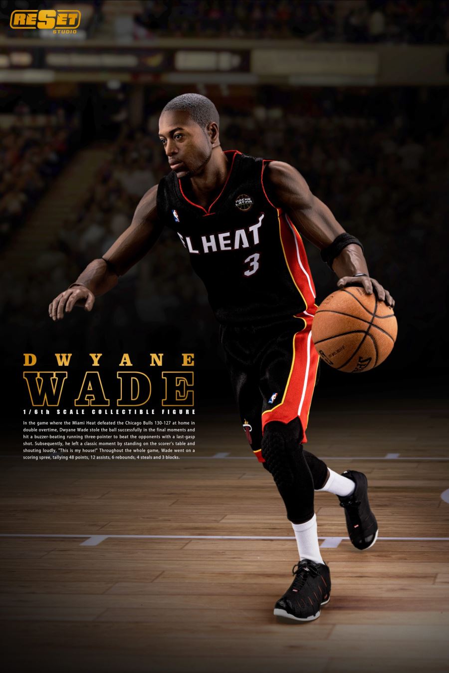 NBA Moments Series Miami Heat Dwyane Wade 1/6