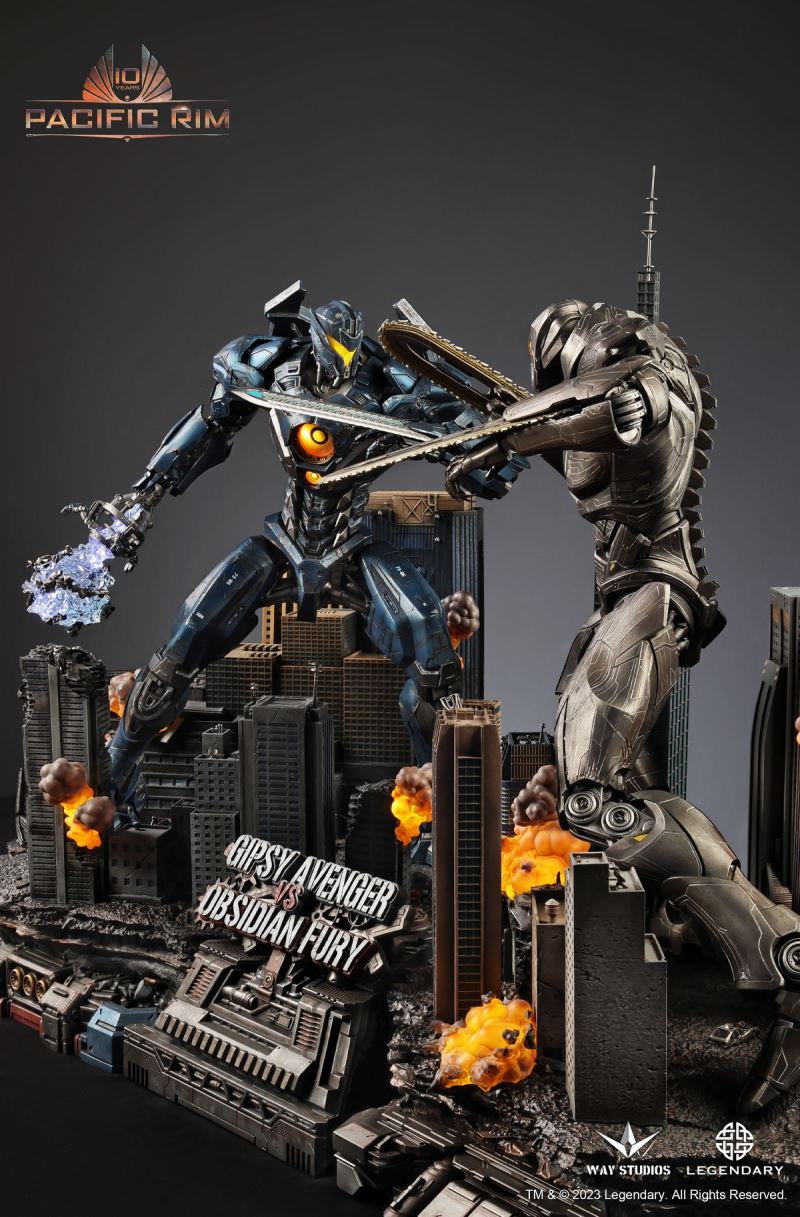 Gipsy Avenger VS Obsidian Fury - Pacific Rim
