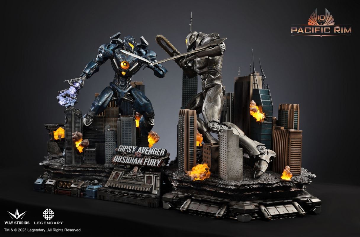 Gipsy Avenger VS Obsidian Fury - Pacific Rim