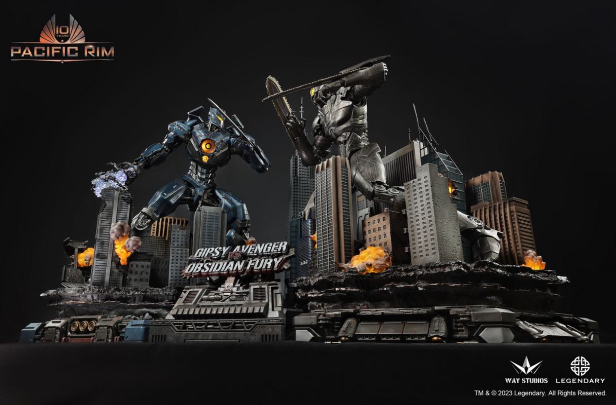 Gipsy Avenger VS Obsidian Fury - Pacific Rim
