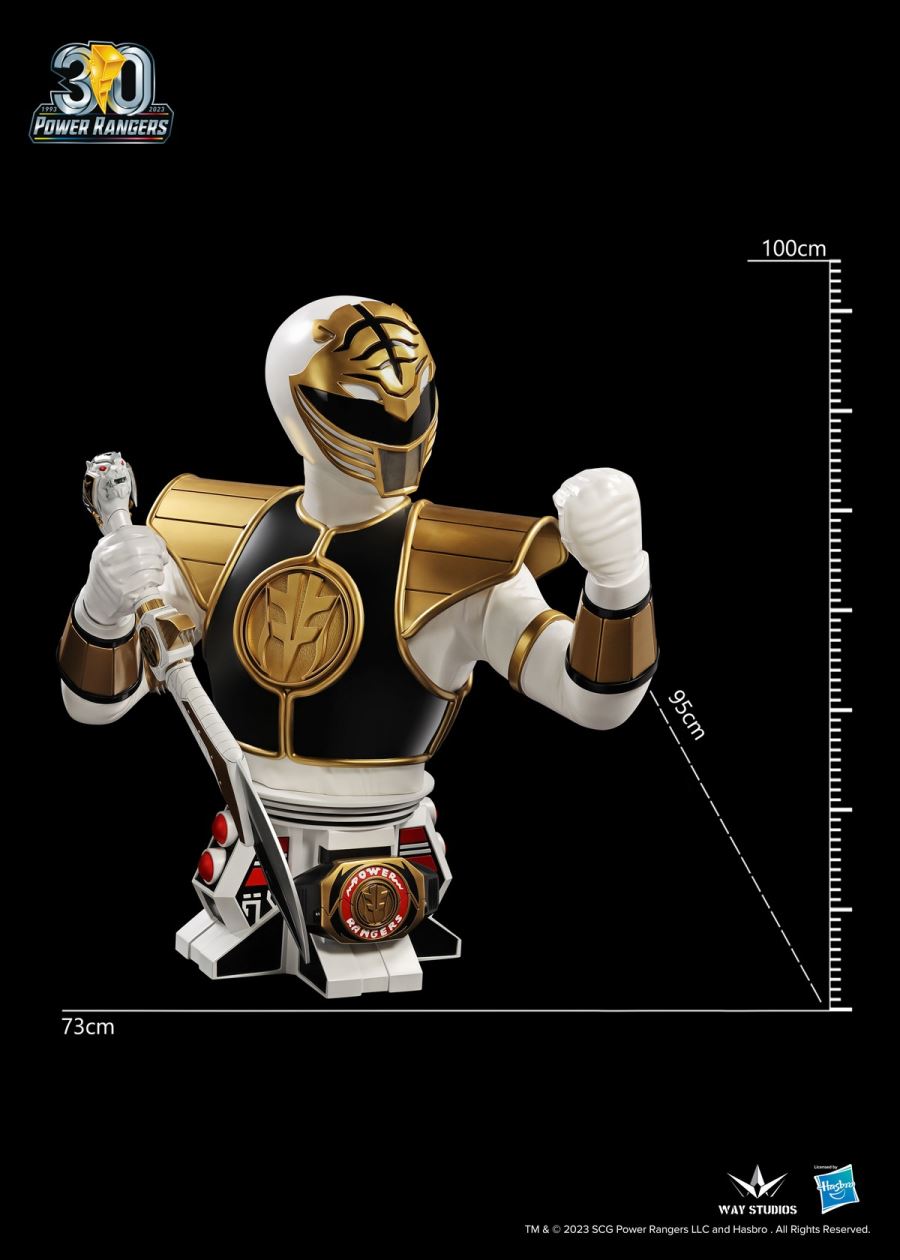 White Ranger Bust [Licensed]