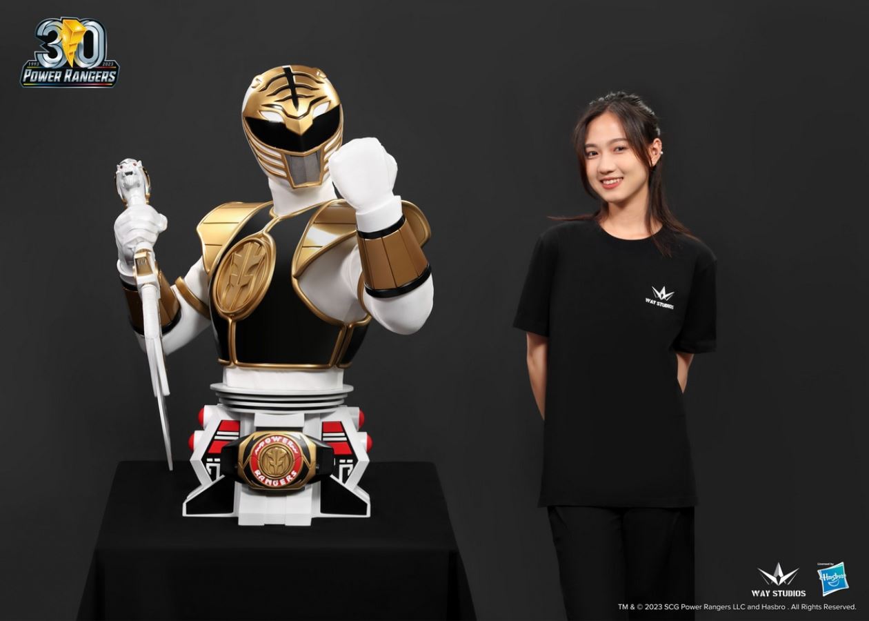 White Ranger Bust [Licensed]