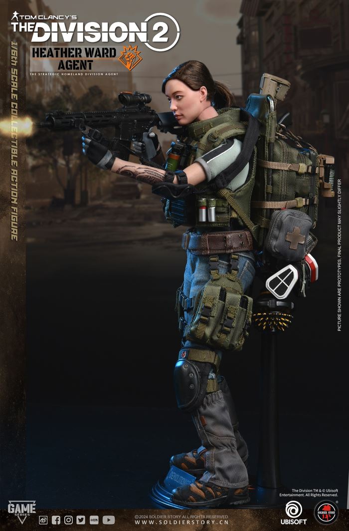 Ubisoft The Division 2 - female agent Heather Ward