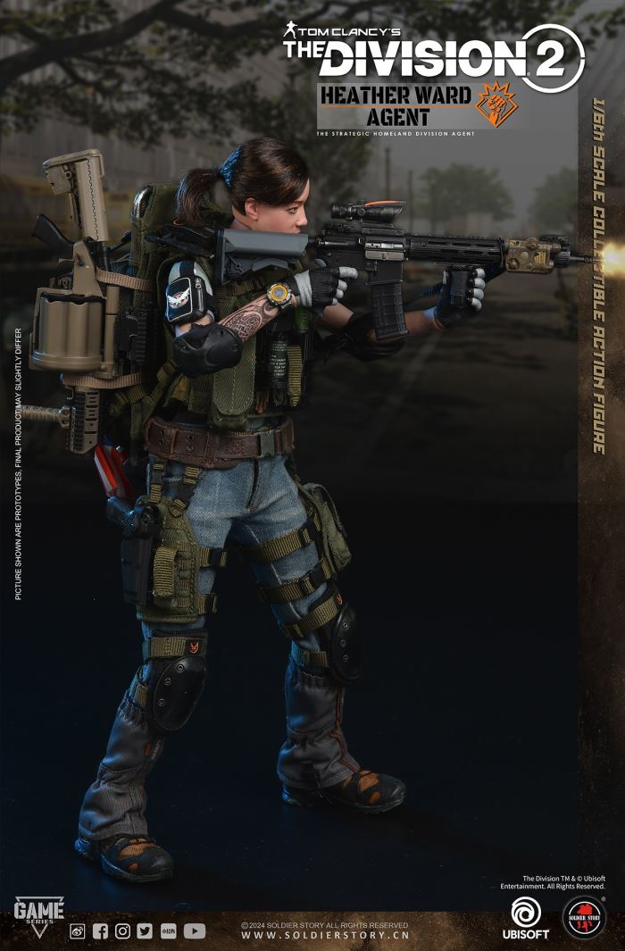Ubisoft The Division 2 - female agent Heather Ward