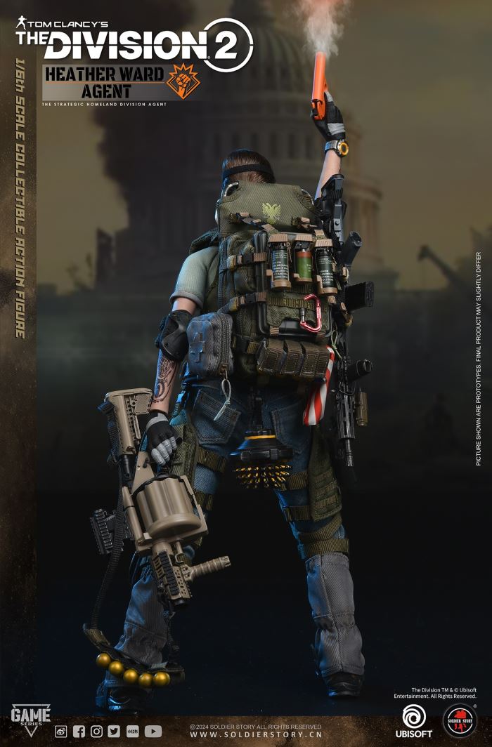 Ubisoft The Division 2 - female agent Heather Ward