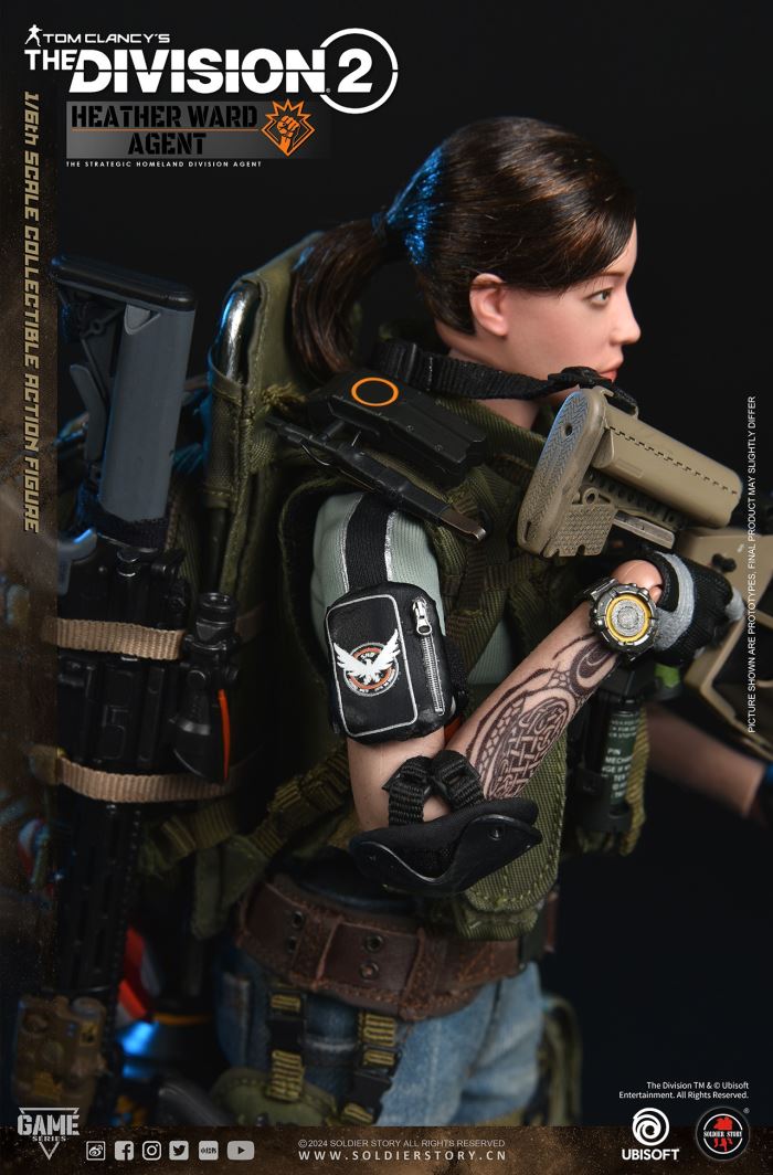 Ubisoft The Division 2 - female agent Heather Ward