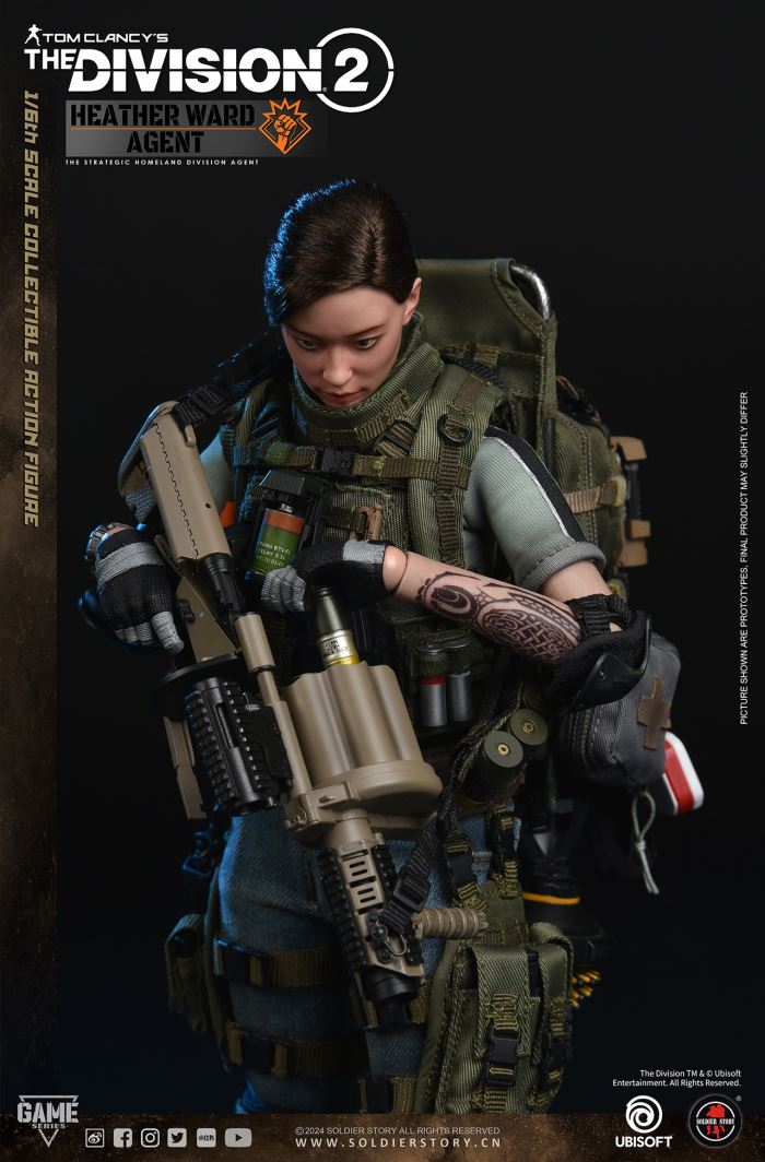 Ubisoft The Division 2 - female agent Heather Ward