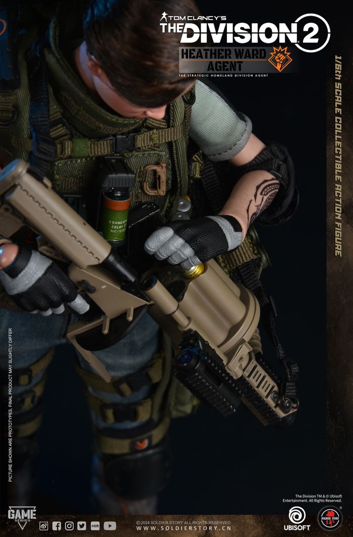 Ubisoft The Division 2 - female agent Heather Ward