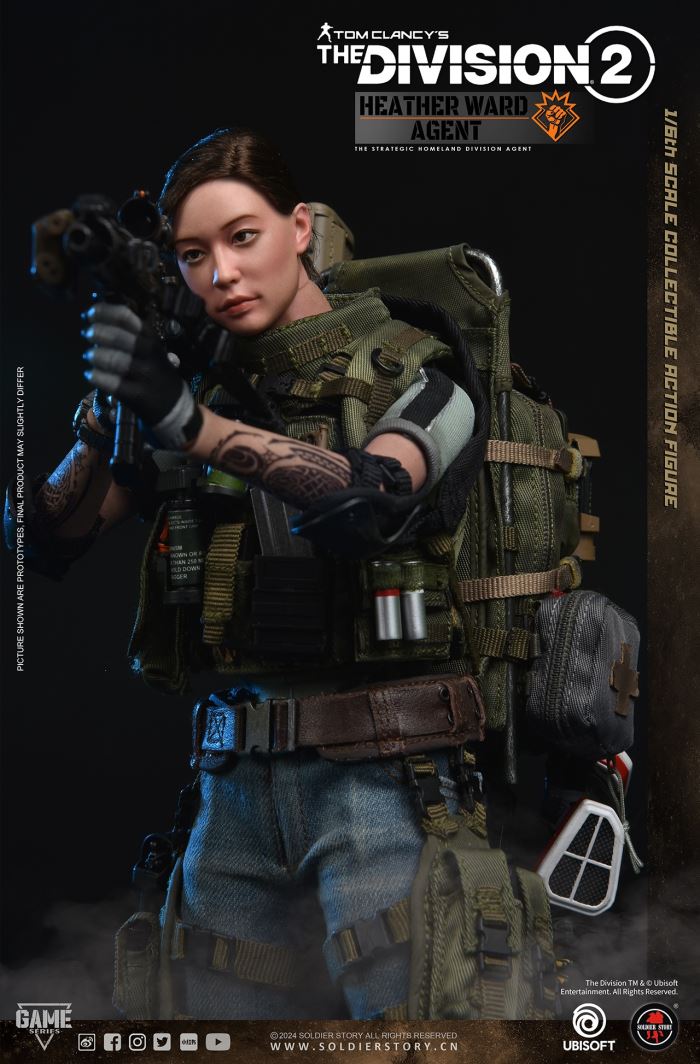 Ubisoft The Division 2 - female agent Heather Ward