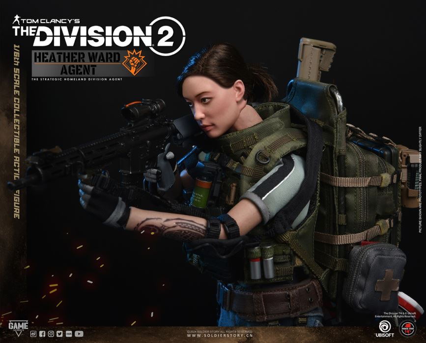 Ubisoft The Division 2 - female agent Heather Ward