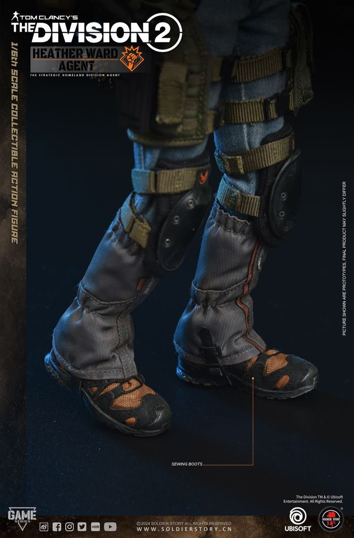 Ubisoft The Division 2 - female agent Heather Ward