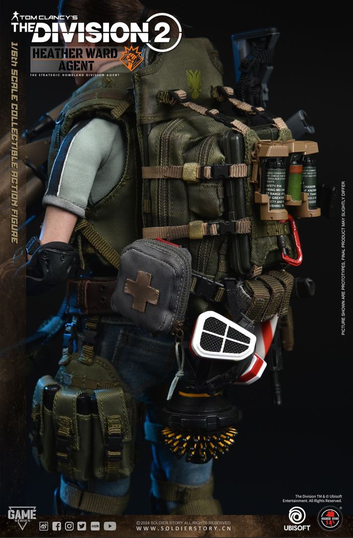 Ubisoft The Division 2 - female agent Heather Ward
