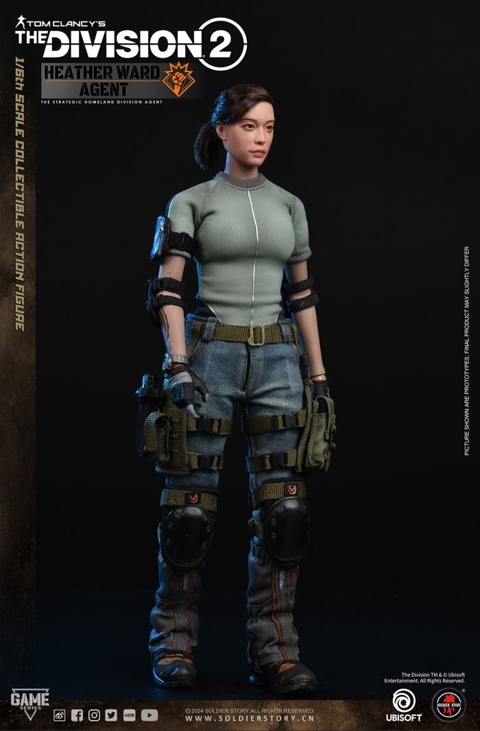 Ubisoft The Division 2 - female agent Heather Ward