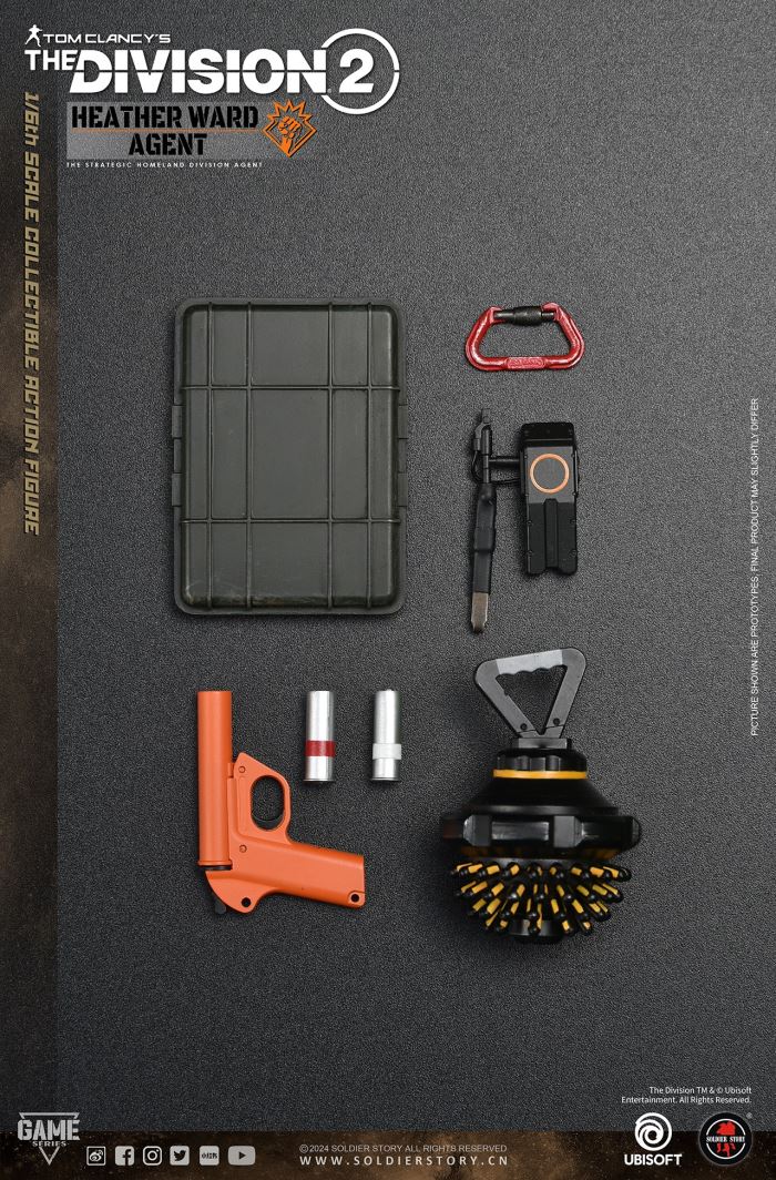 Ubisoft The Division 2 - female agent Heather Ward