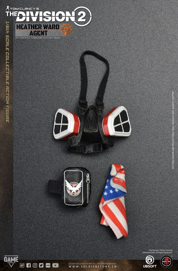 Ubisoft The Division 2 - female agent Heather Ward