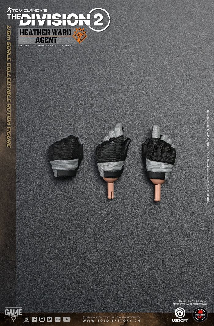 Ubisoft The Division 2 - female agent Heather Ward