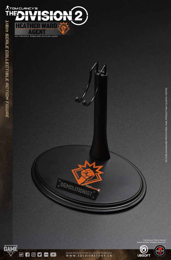 Ubisoft The Division 2 - female agent Heather Ward