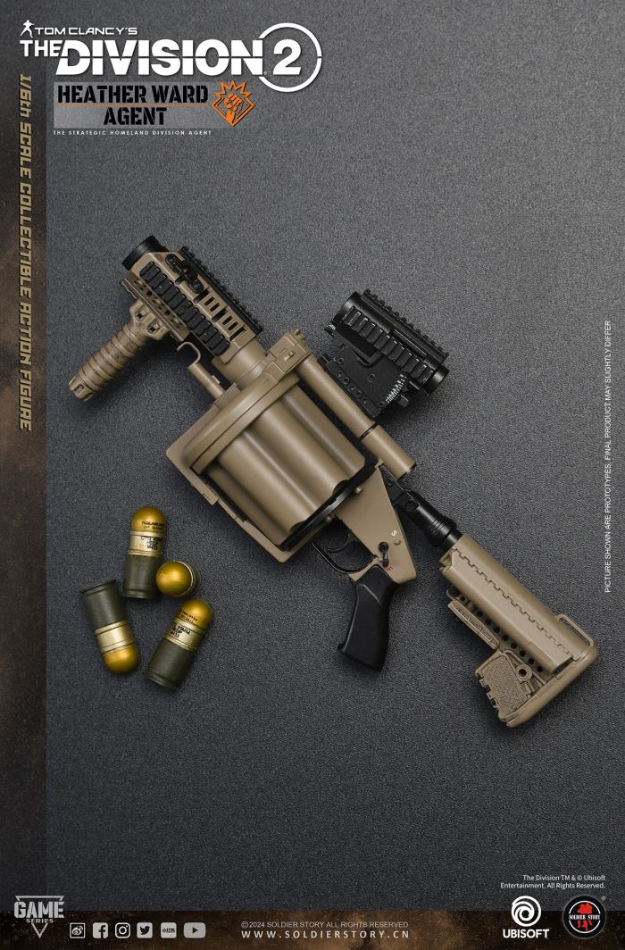 Ubisoft The Division 2 - female agent Heather Ward