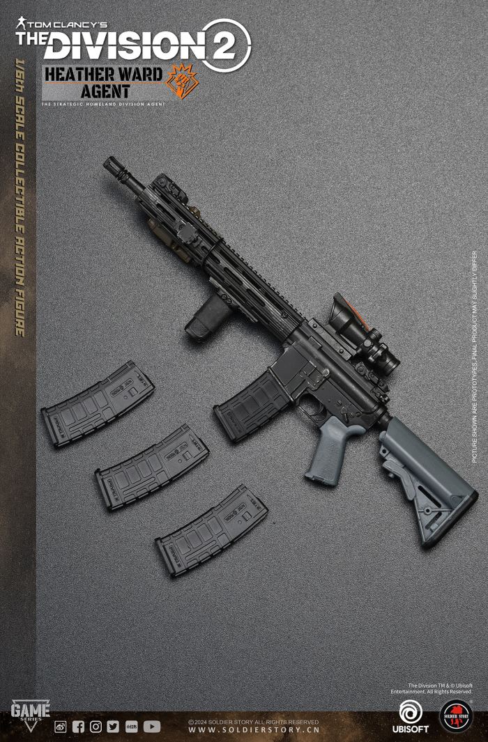 Ubisoft The Division 2 - female agent Heather Ward