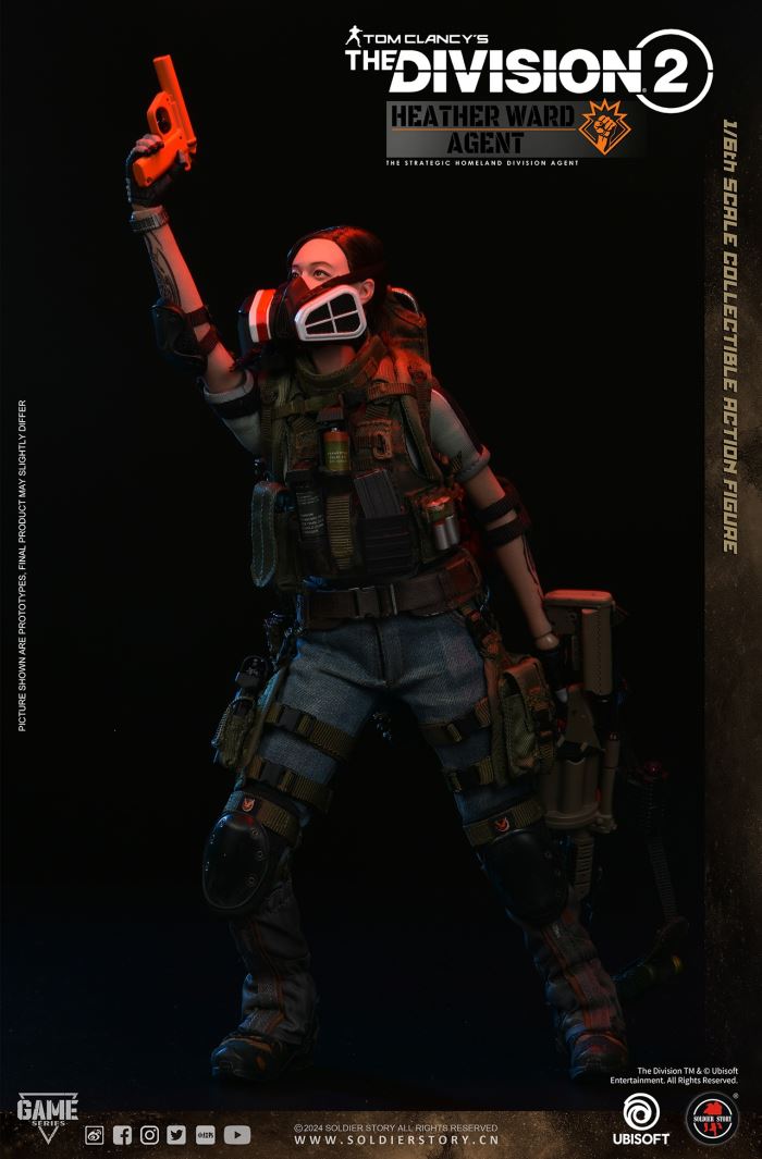 Ubisoft The Division 2 - female agent Heather Ward