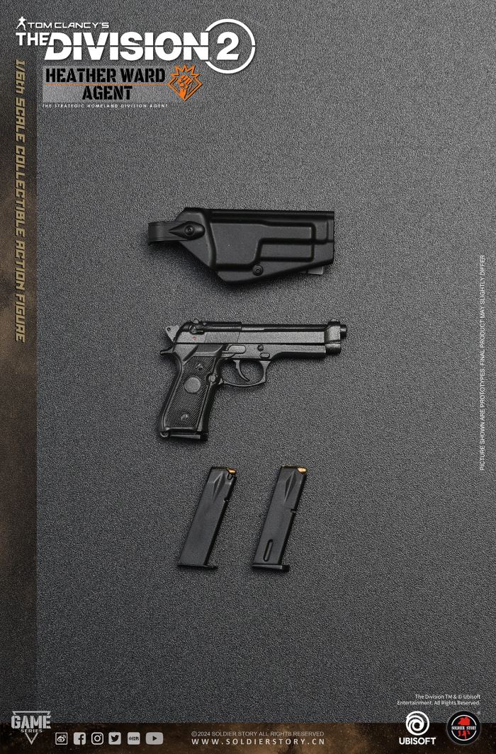 Ubisoft The Division 2 - female agent Heather Ward