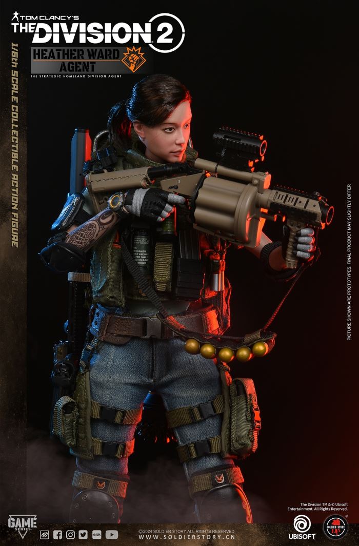 Ubisoft The Division 2 - female agent Heather Ward