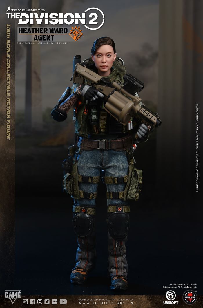 Ubisoft The Division 2 - female agent Heather Ward