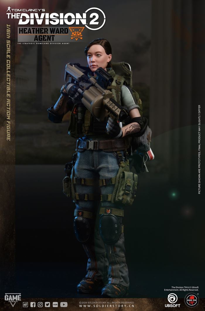Ubisoft The Division 2 - female agent Heather Ward