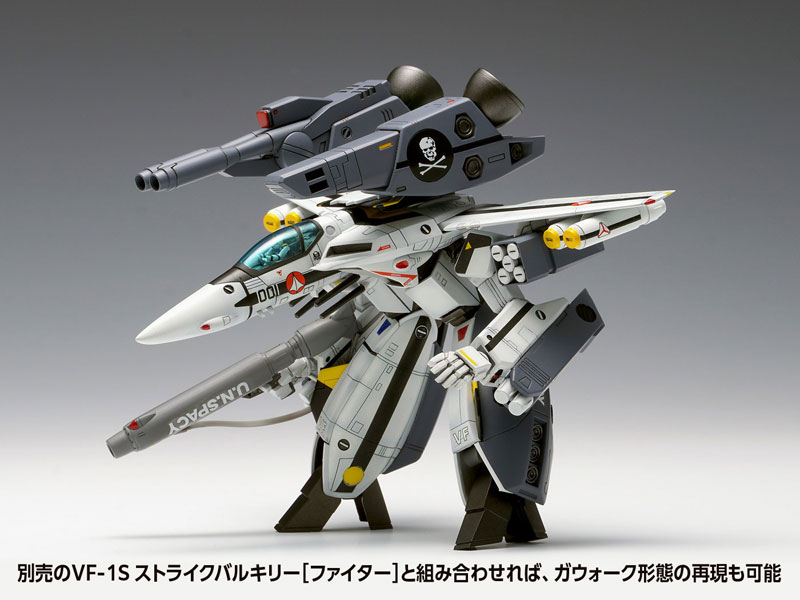 Macross: Do You Remember Love? VF-1S Strike Valkyrie [Battroid] Hikaru Ichijyo's Unit, Roy Focker's Unit 1/100
