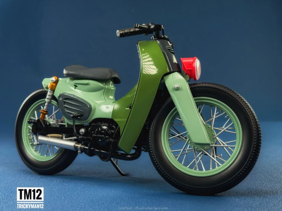 SUPER CUB Retro Motorcycle 1/6