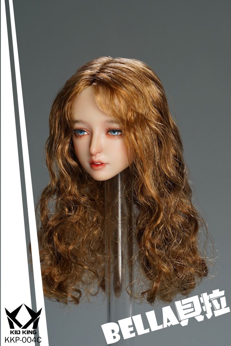 BELLA-eyelash transplant head sculpture