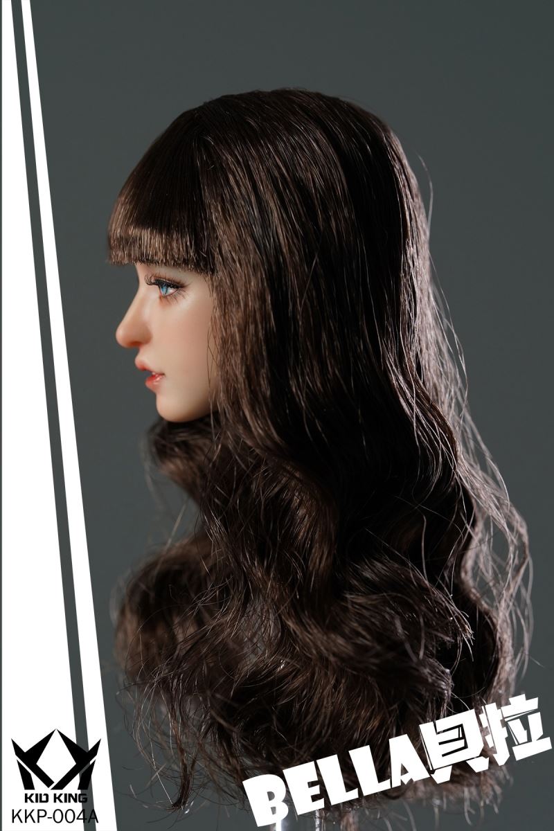 BELLA-eyelash transplant head sculpture