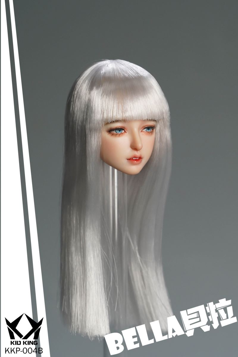 BELLA-eyelash transplant head sculpture