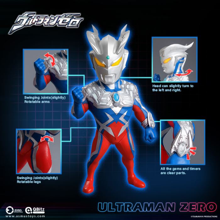 Ultraman Zero (QBXL001), Ultraman Z (QBXL002), Gomora