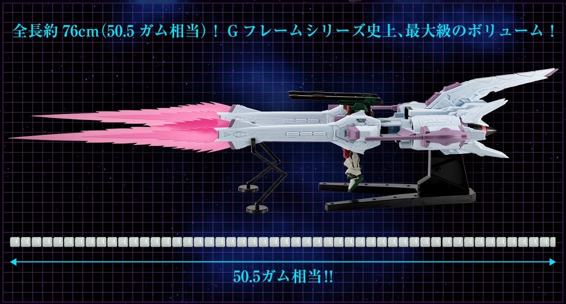 Mobile Suit Gundam G Frame FA Meteor Unit (SEED FREEDOM Ver.)