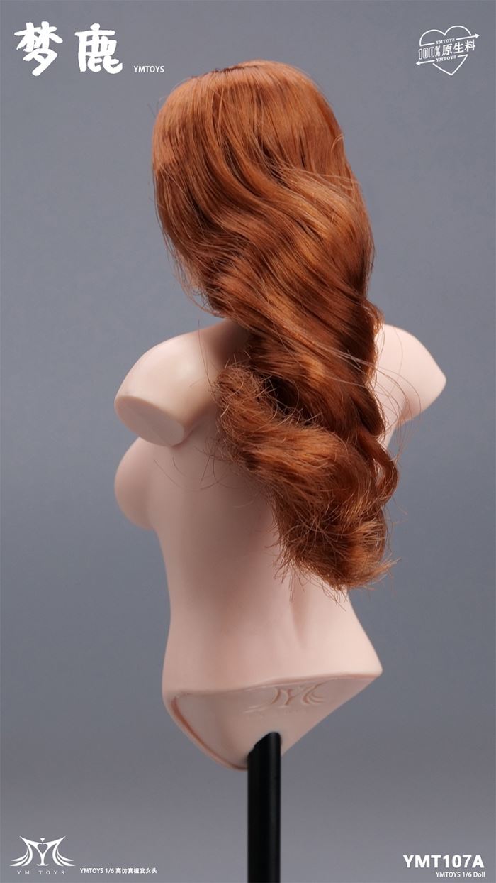 Female Head Sculpture with Movable Eyes - Xiao Zhao 1/6