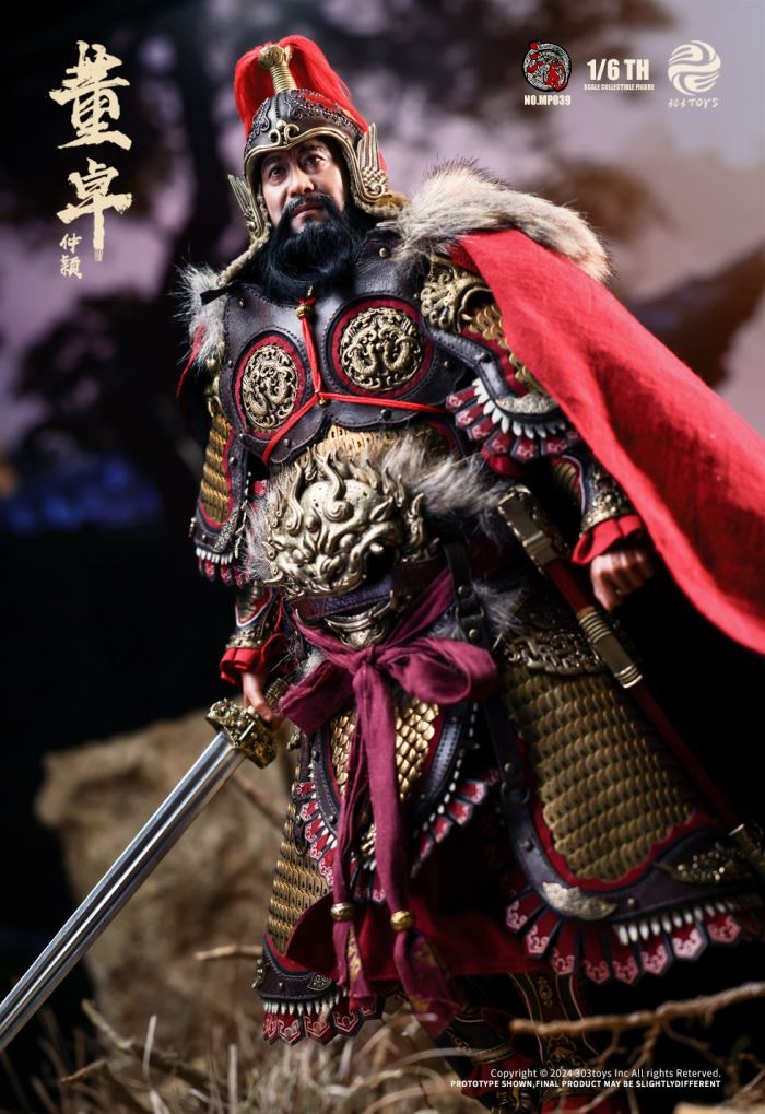 Three Kingdoms Series - Dong Zhuo, Marquis of Mei/Jueying Warhorse & Dong Zhuo, Grand Master/Diao Chan