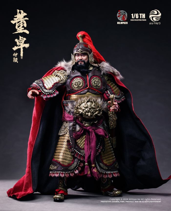 Three Kingdoms Series - Dong Zhuo, Marquis of Mei/Jueying Warhorse & Dong Zhuo, Grand Master/Diao Chan