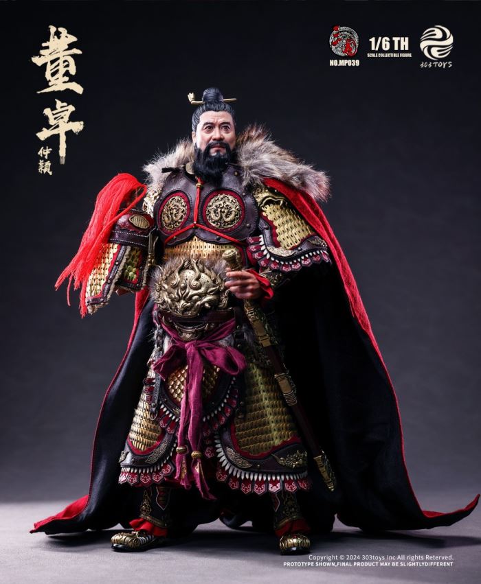 Three Kingdoms Series - Dong Zhuo, Marquis of Mei/Jueying Warhorse & Dong Zhuo, Grand Master/Diao Chan