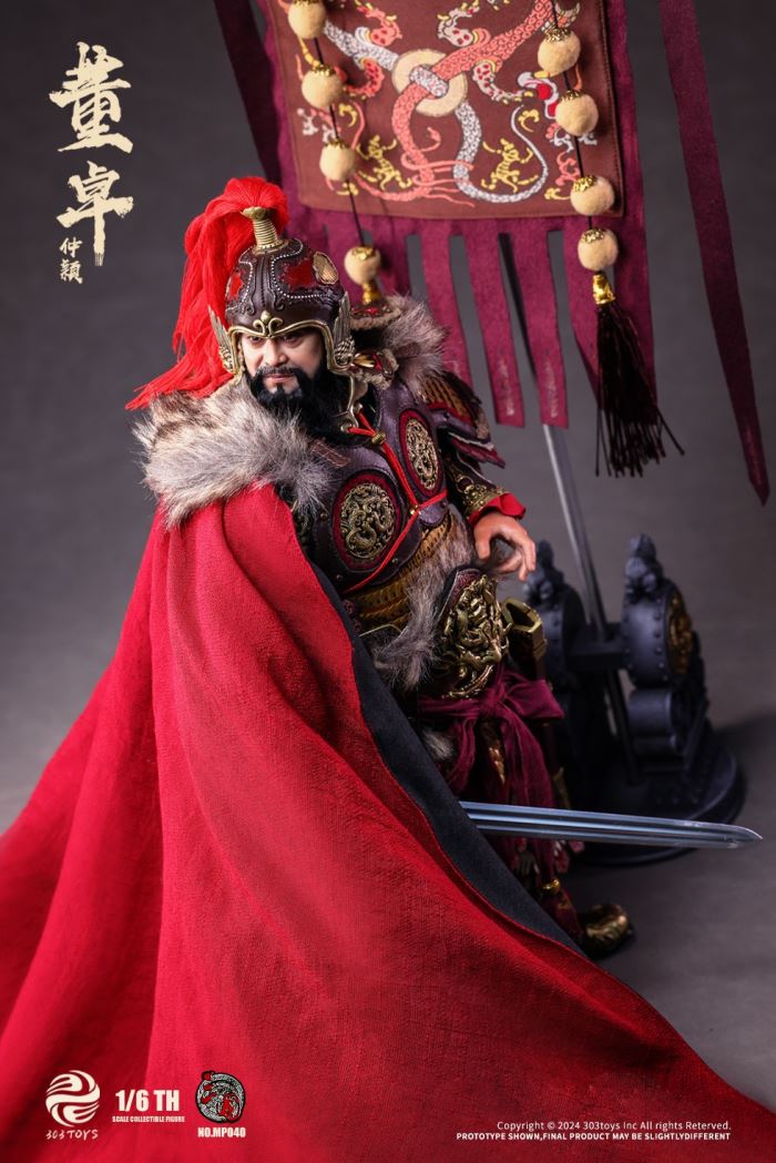 Three Kingdoms Series - Dong Zhuo, Marquis of Mei/Jueying Warhorse & Dong Zhuo, Grand Master/Diao Chan