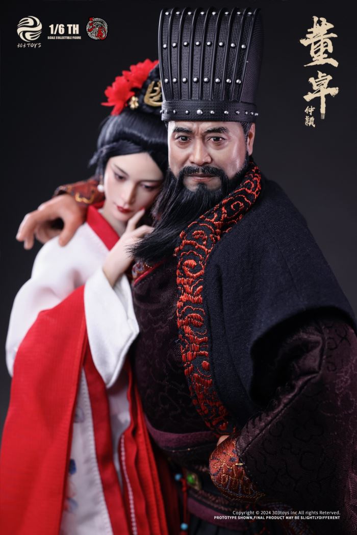 Three Kingdoms Series - Dong Zhuo, Marquis of Mei/Jueying Warhorse & Dong Zhuo, Grand Master/Diao Chan