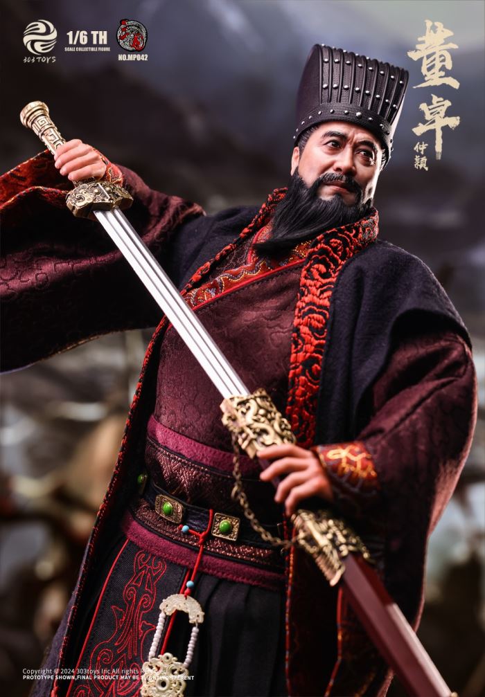Three Kingdoms Series - Dong Zhuo, Marquis of Mei/Jueying Warhorse & Dong Zhuo, Grand Master/Diao Chan
