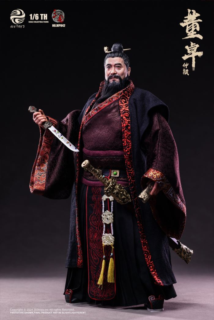 Three Kingdoms Series - Dong Zhuo, Marquis of Mei/Jueying Warhorse & Dong Zhuo, Grand Master/Diao Chan