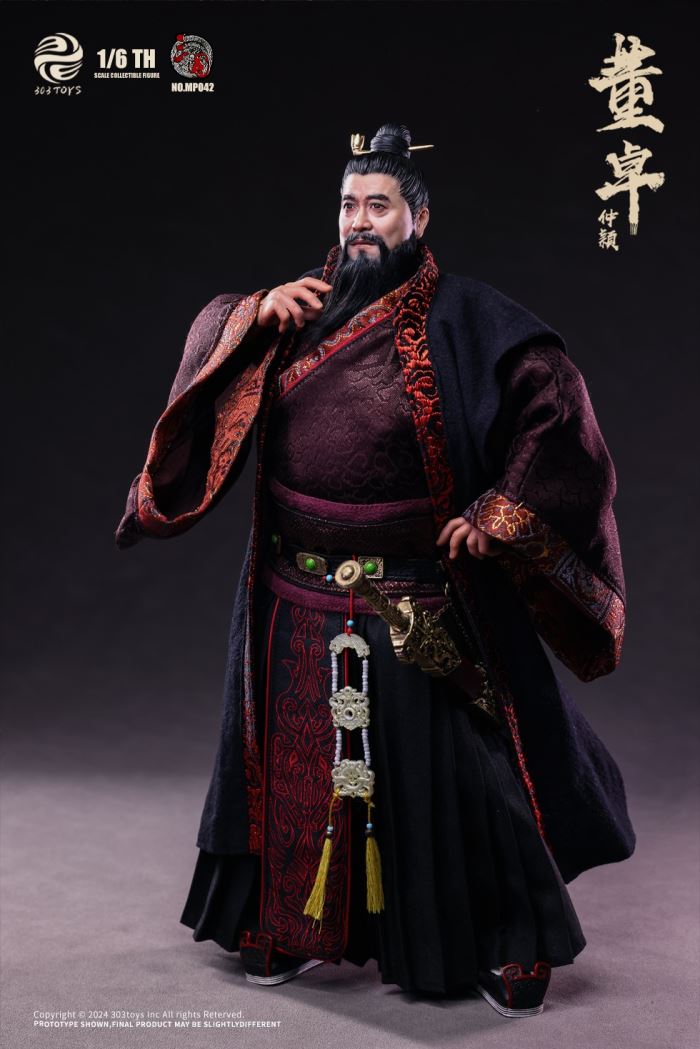 Three Kingdoms Series - Dong Zhuo, Marquis of Mei/Jueying Warhorse & Dong Zhuo, Grand Master/Diao Chan