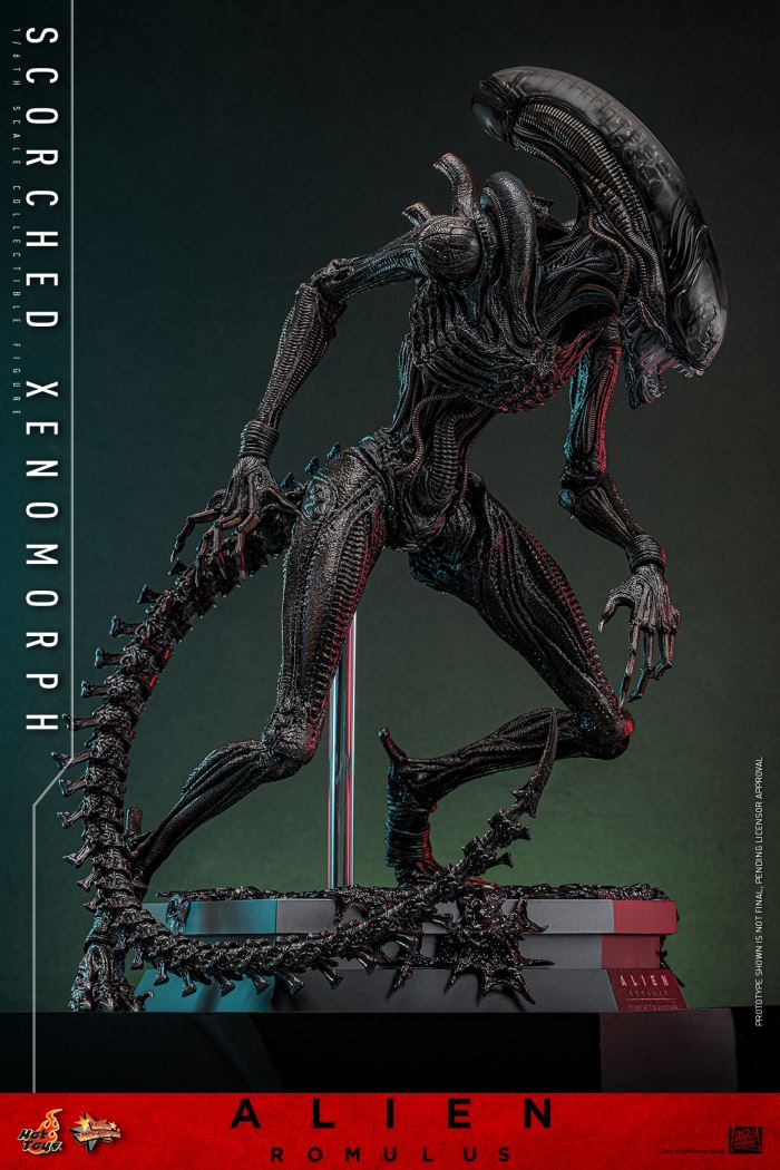 Scorched Xenomorph 1/6