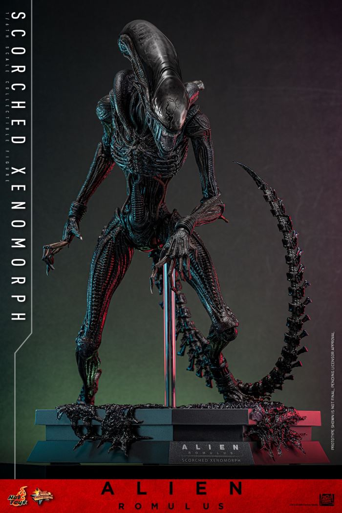 Scorched Xenomorph 1/6