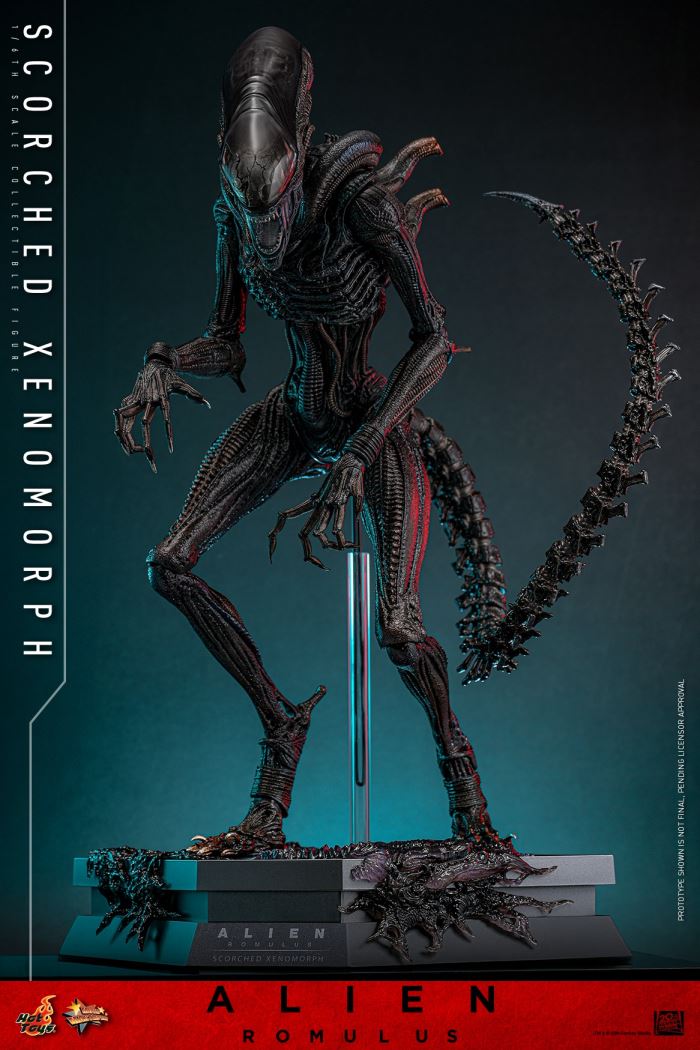 Scorched Xenomorph 1/6
