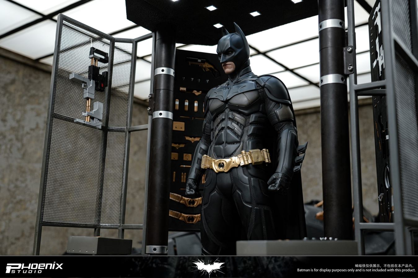 DC The Dark Knight Batman 1/3 Gantry Scene